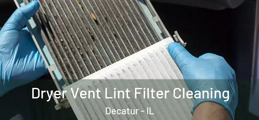 Dryer Vent Lint Filter Cleaning Decatur - IL