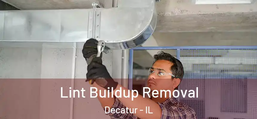 Lint Buildup Removal Decatur - IL